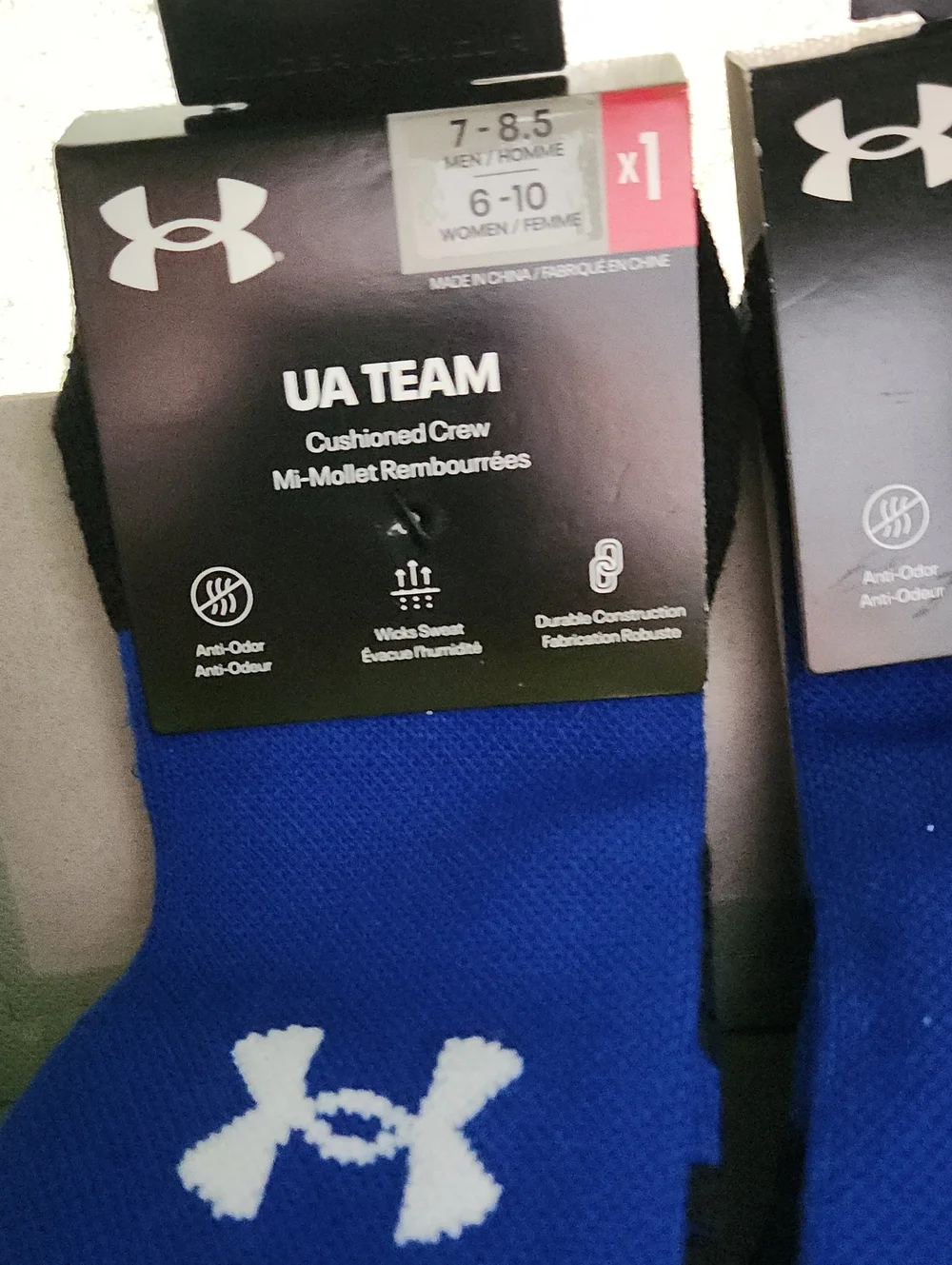 Under Armour two pairs